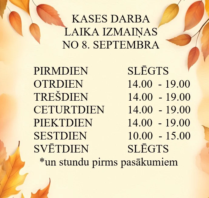 Jelgavā biļešu pircējus no 8. septembra skars izmaiņas
